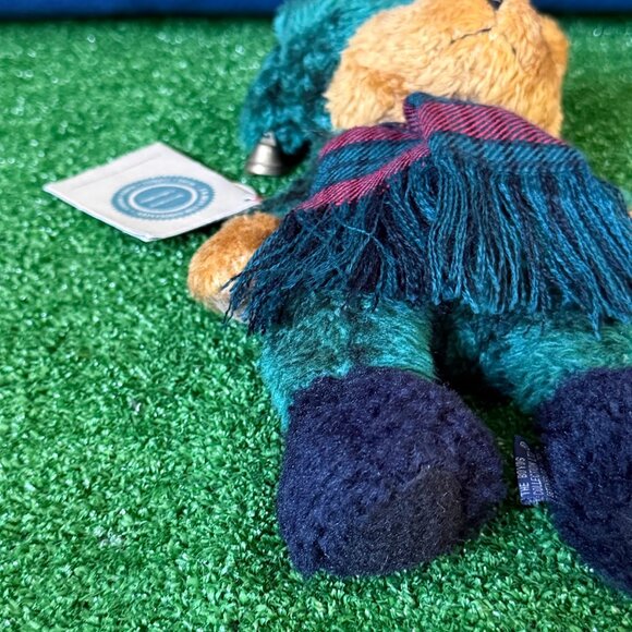 The Boyds Collection Emmett Elfberg 11" Bear Plush Fabric Hat Vintage 1996 NEW - Picture 3 of 14